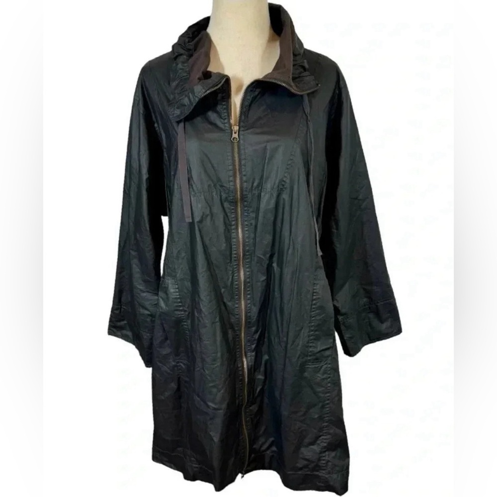 Eileen Fisher Organic Cotton   Windbreaker